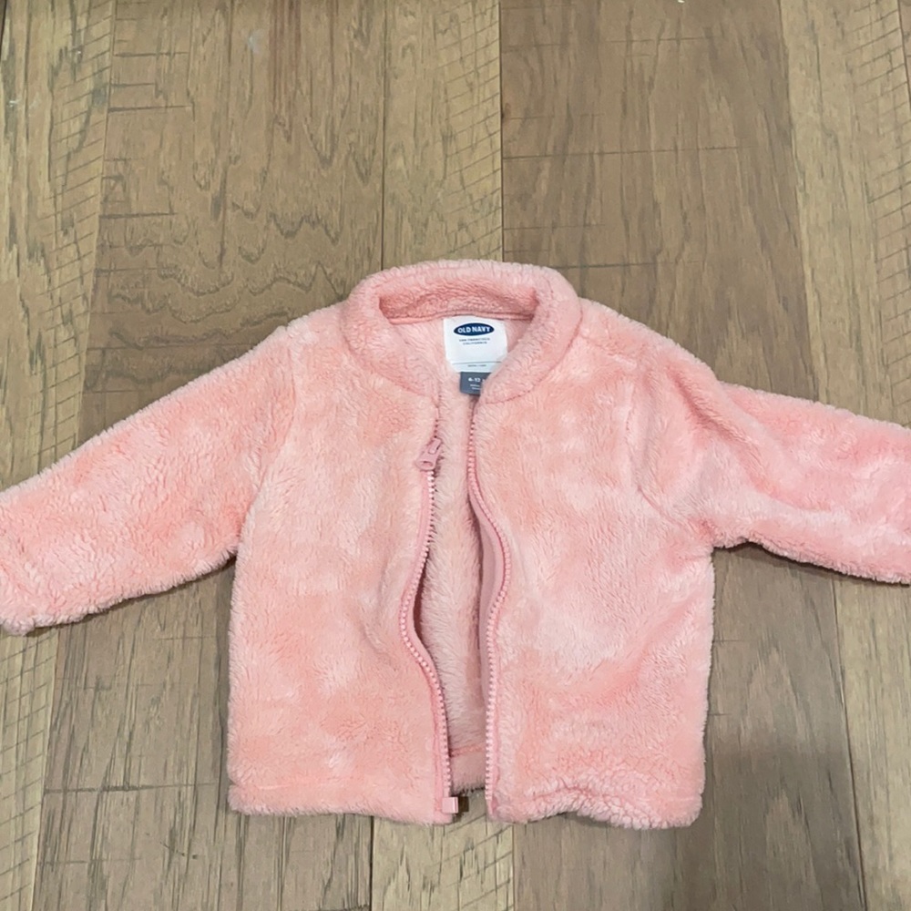 6-12 month fleece old navy jacket